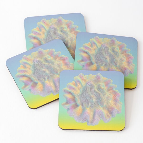 Item preview, Rainbow Ripple Wave -Abstract design designed and sold by BlissxPals.
