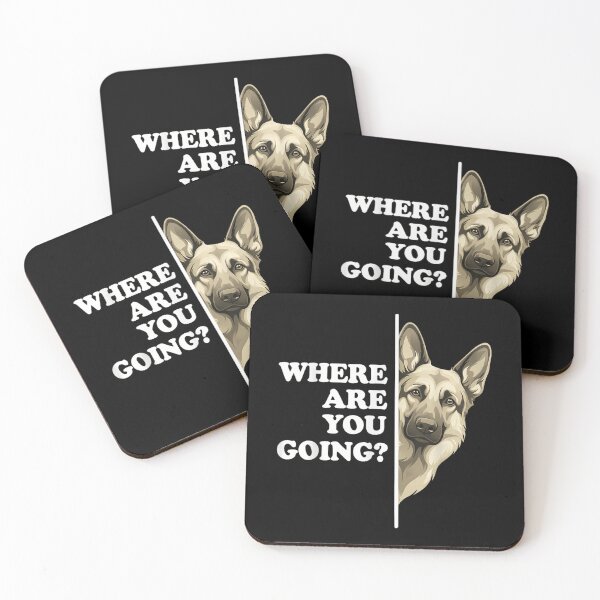 Item preview, German Shepherd Where Are You Going Peeking Dog Funny Pet Lover Gift designed and sold by Clyrexor.