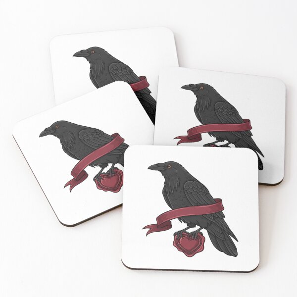 Item preview, Raven Ribbon Seal designed and sold by IllumeInk.