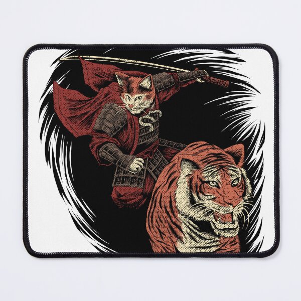 Item preview, Meow Samurai and the great tiger designed and sold by neonabdrawn.