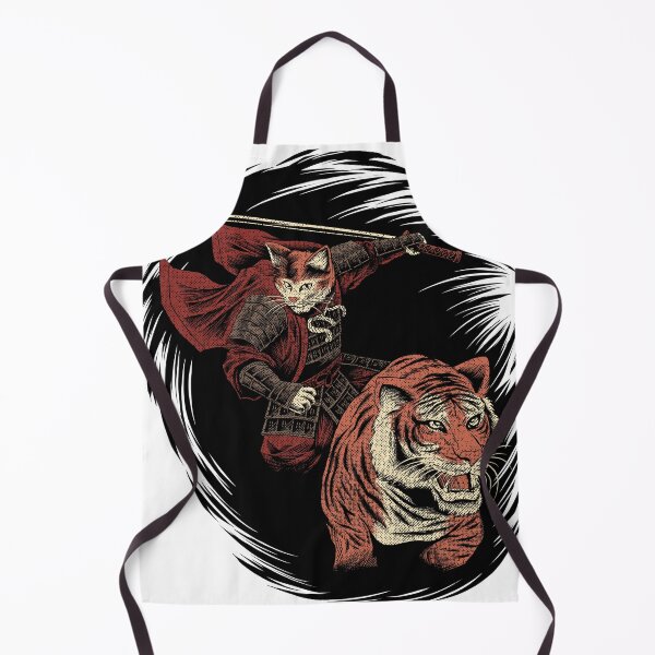 Item preview, Meow Samurai and the great tiger designed and sold by neonabdrawn.