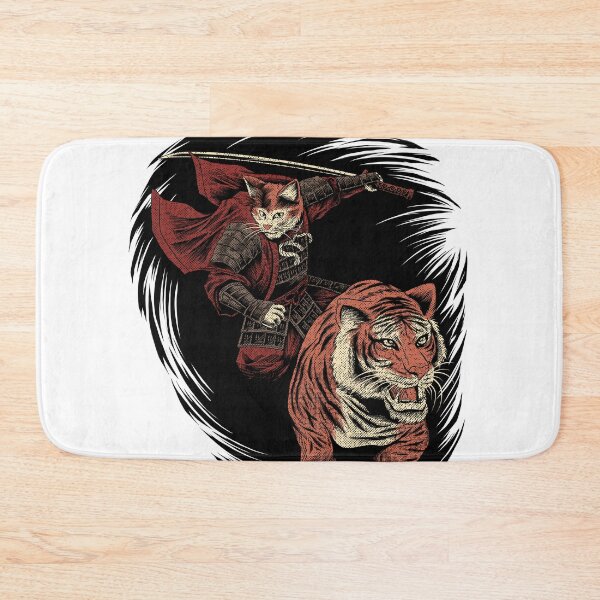 Item preview, Meow Samurai and the great tiger designed and sold by neonabdrawn.