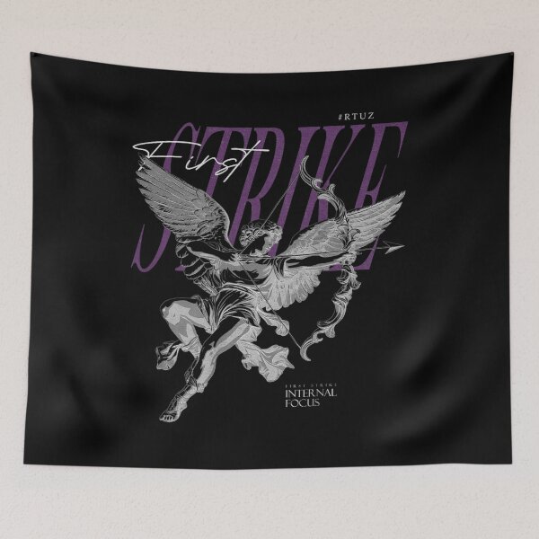 Item preview, First Strike Internal Focus Angel Archer Cupid Gothic Streetwear Aesthetic Graphic designed and sold by Clyrexor.