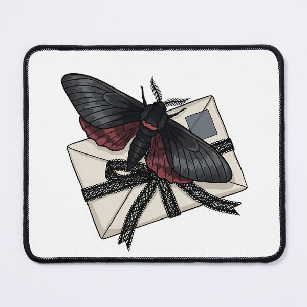 Item preview, Mourning Letter Moth designed and sold by IllumeInk.