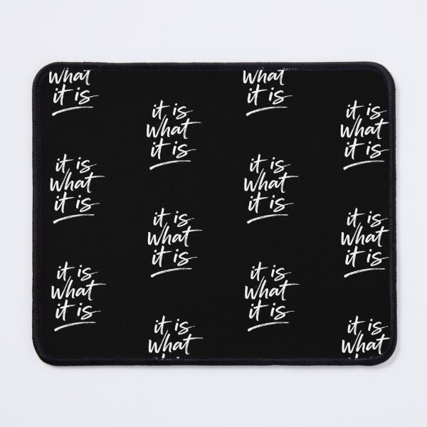 Item preview, It Is What It Is Handwritten Quote Messy Ink Typography Authentic Hand Drawn Phrase Minimal Grunge Text Design designed and sold by OnPointOutfits.