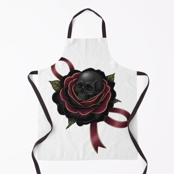 Item preview, Skull Velvet Rose designed and sold by IllumeInk.