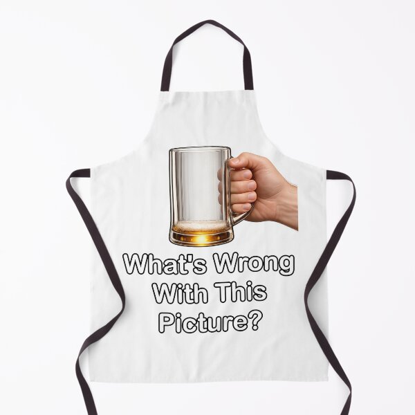 Item preview, What's Wrong With This Picture? Empty Beer Mug designed and sold by BSCI Designs.