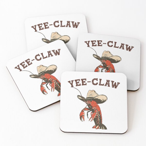 Item preview, Yee-Claw Funny Lobster Cowboy Hat Western Texas Crawfish Mudbug Sea Humor designed and sold by Twindluzz.