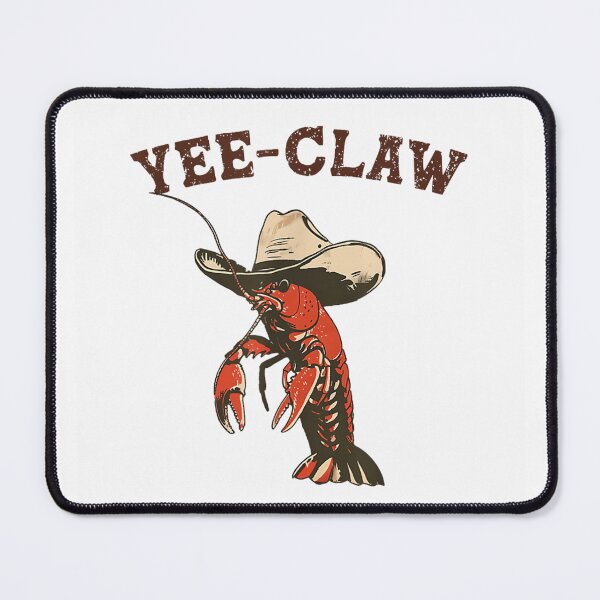 Item preview, Yee-Claw Funny Lobster Cowboy Hat Western Texas Crawfish Mudbug Sea Humor designed and sold by Twindluzz.