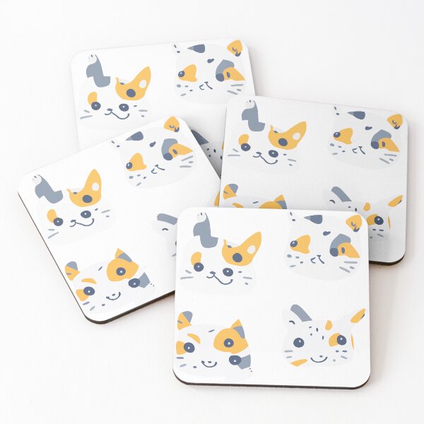 Item preview, Four cute cats designed and sold by Weedvana.