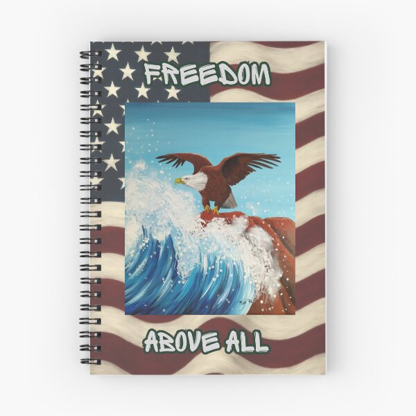 Item preview, Aquila Testa Bianca – Freedom Above All – Design Patriottico Epico designed and sold by su74lab.