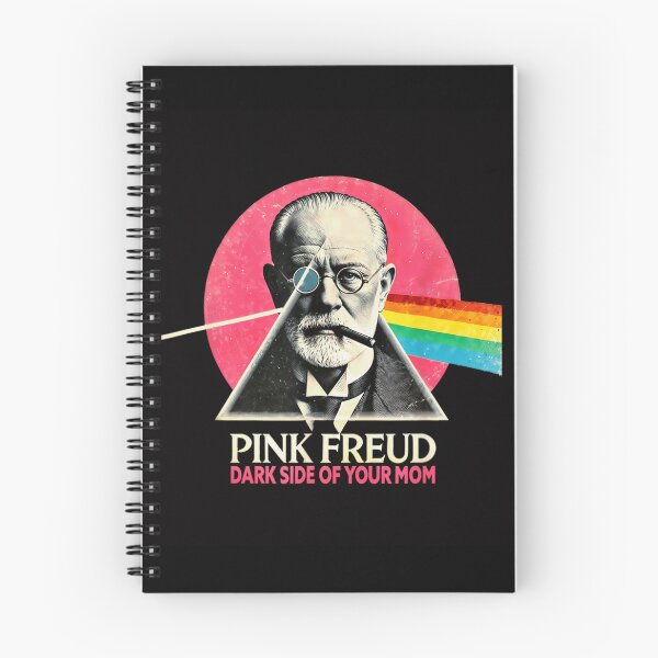 Item preview, Pink Freud Dark Side Of Your Mom Funny Psychology Parody Music Art designed and sold by Twindluzz.