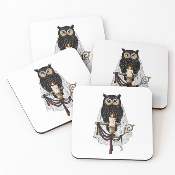 Item preview, Owl Veil Candle designed and sold by IllumeInk.