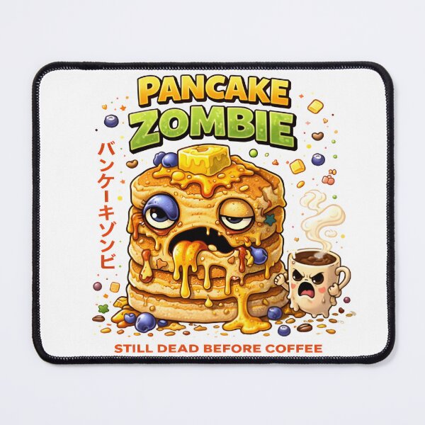 Item preview, Pancake Zombie Kawaii Breakfast Monster Cute Spooky Food Halloween designed and sold by Snackwear Apparel.