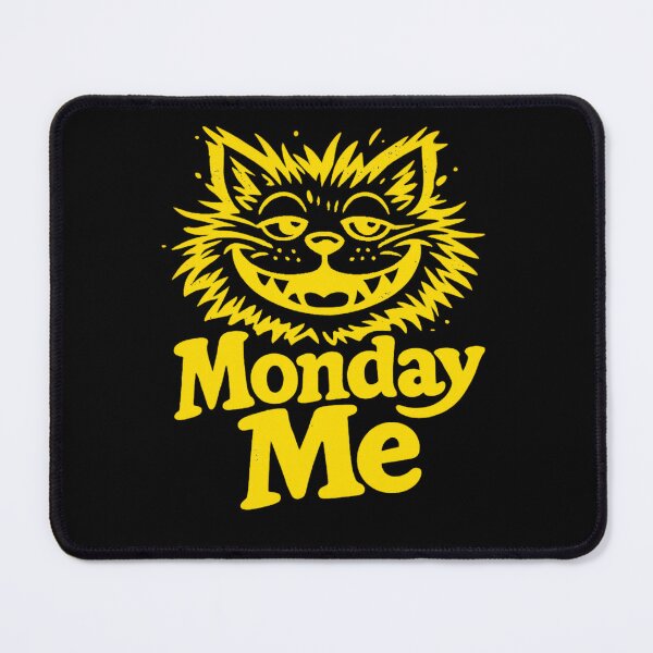 Item preview, Monday Me Grumpy Cat Funny Retro Graphic | Lazy Cat Humor Shirt designed and sold by JonelCrafts.