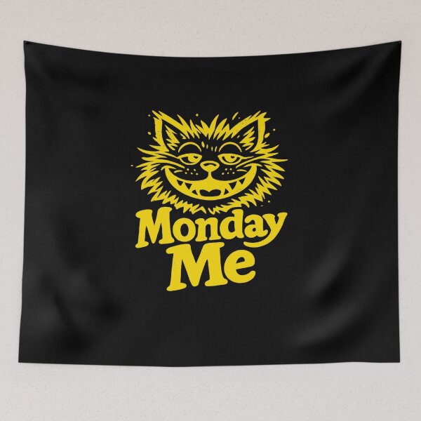 Item preview, Monday Me Grumpy Cat Funny Retro Graphic | Lazy Cat Humor Shirt designed and sold by JonelCrafts.