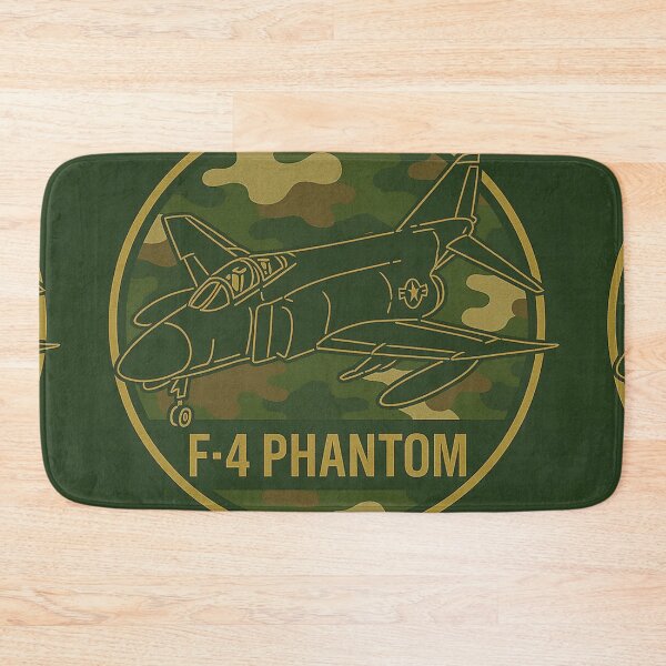 Item preview, F-4 Phantom – Vintage Camouflage Patch Art designed and sold by BB Design Garage.