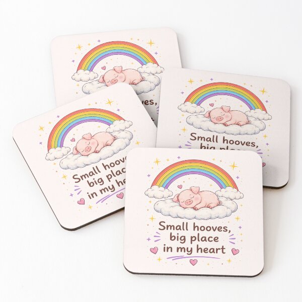 Item preview, Mini Pig loss Rainbow Bridge designed and sold by Meandmyshop.
