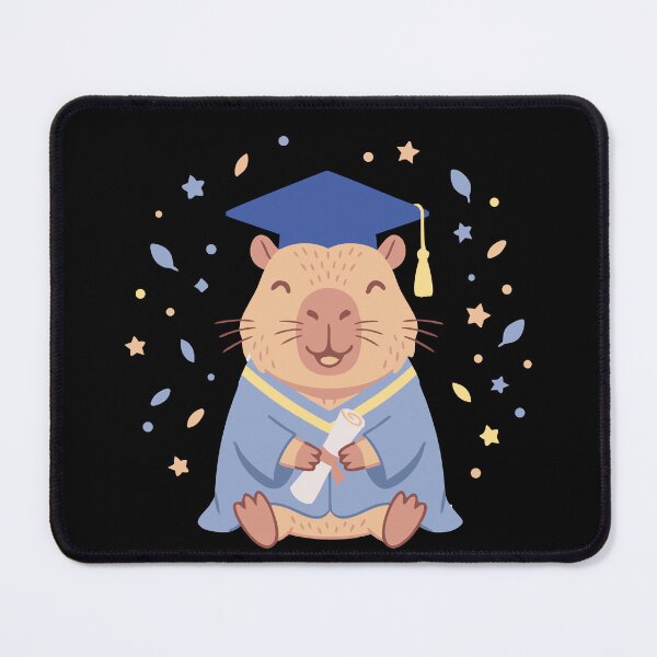 Item preview, Capybara Capy Grad Student Graduate Graduation Day Capybara designed and sold by Colorfulman.