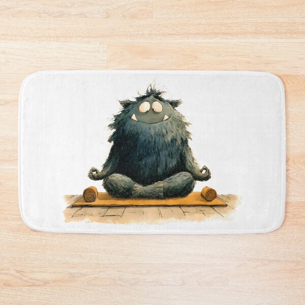 Item preview, Cute Zen Monster Yoga Meditation. designed and sold by Mr Lee.