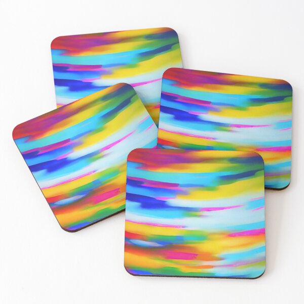 Item preview, Abstract Rainbow Waves designed and sold by KAVRAO.