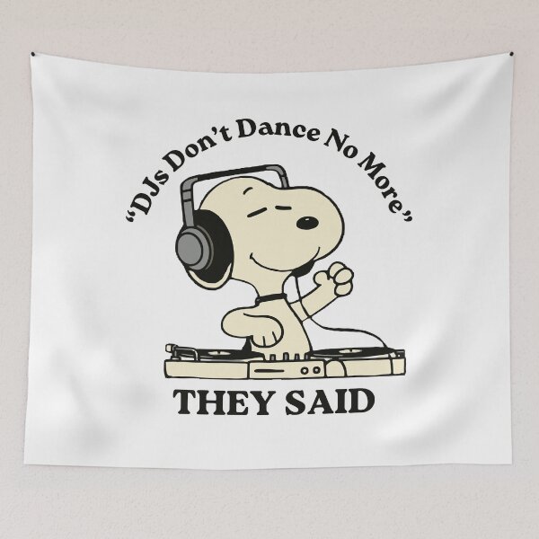 Item preview, DJ Snoopy Harry Styles Lyrics "Dance No More" designed and sold by SteamboatStudios.