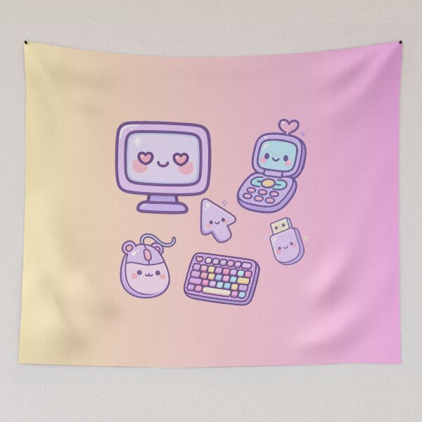 Item preview, Kawaii tech pastel  designed and sold by BritishDelights.
