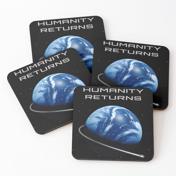 Item preview, Humanity Returns Minimal Space Mission Earth Orbit Design designed and sold by Pavelus.