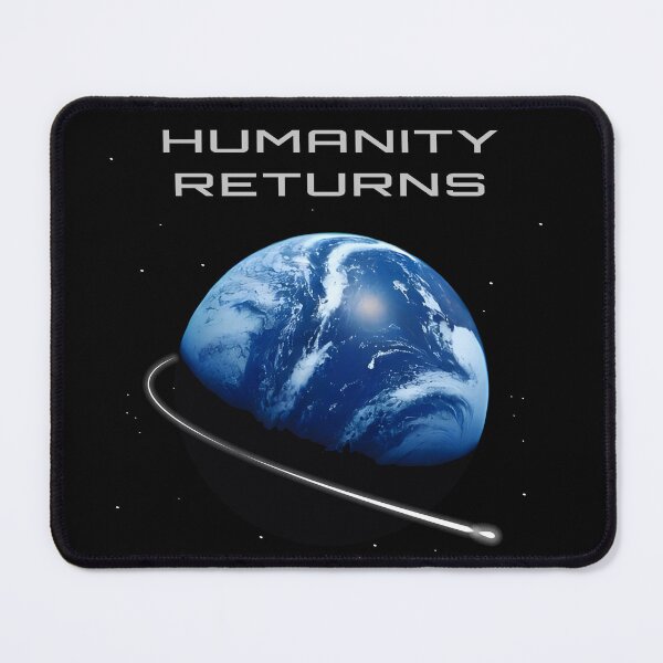 Item preview, Humanity Returns Minimal Space Mission Earth Orbit Design designed and sold by Pavelus.