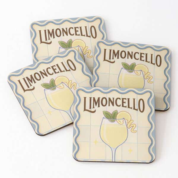 Item preview, Limoncello Aesthetic Illustration | Italian Lemon Summer Vibes | Citrus Coastal Art Design designed and sold by Mialunaa.