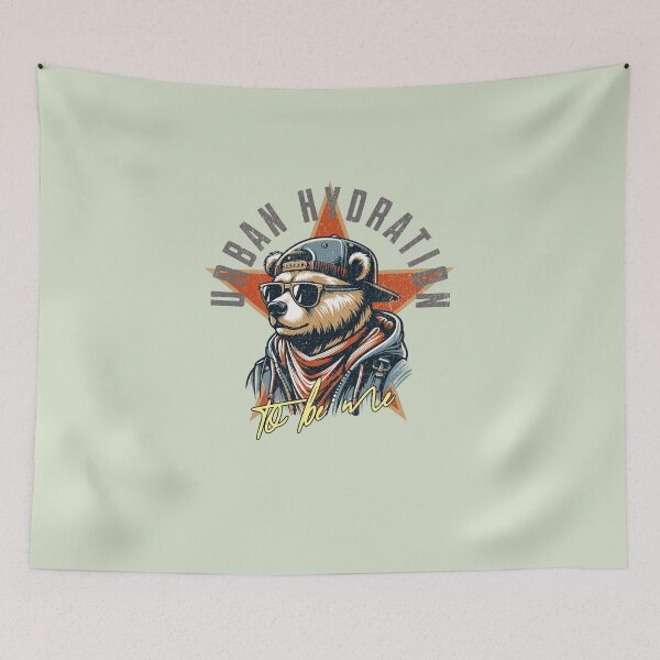 Item preview, Cool bear in urban style designed and sold by StyleStorage.
