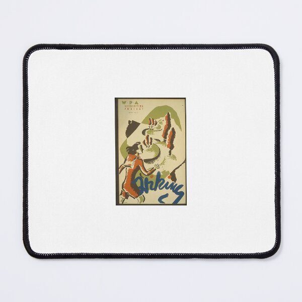 Item preview, Hiking Mountain Path | Vintage Travel designed and sold by GammaRay.