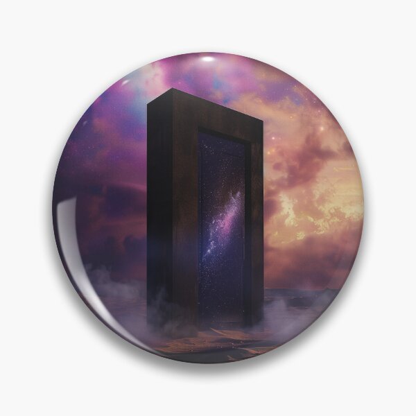Item preview, Cosmic Portal Galaxy Doorway  Redbubble Main Tag designed and sold by QuantumDrift.