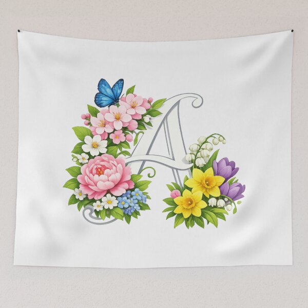 Item preview, Your personal spring greeting – the flower A for Mom designed and sold by CoolContent Factory.