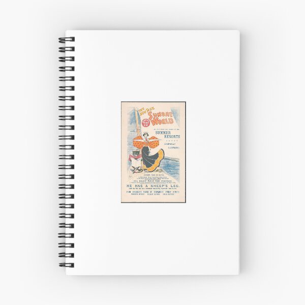 Item preview, New York Sunday World 1895 | Vintage Travel designed and sold by GammaRay.