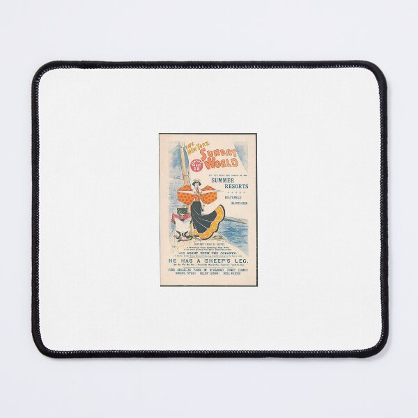 Item preview, New York Sunday World 1895 | Vintage Travel designed and sold by GammaRay.