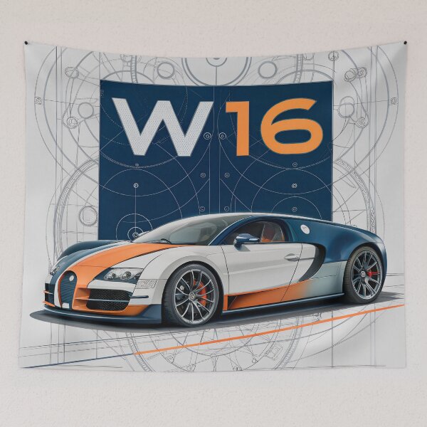 Item preview, W16 Hypercar Blueprint - World's Fastest Adder Legend designed and sold by EdGraphy.