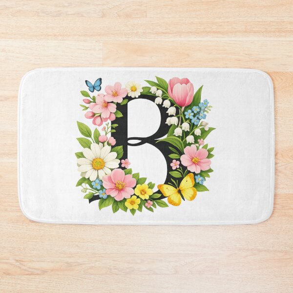 Item preview, Spring magic for Mom – Personalized floral monogram B designed and sold by CoolContent Factory.
