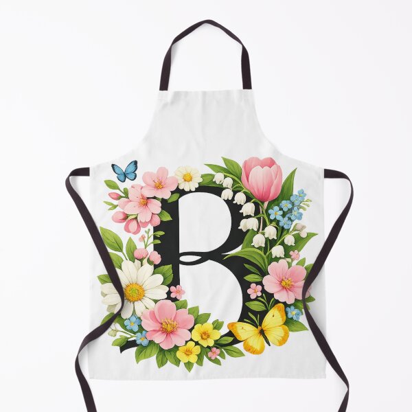 Item preview, Spring magic for Mom – Personalized floral monogram B designed and sold by CoolContent Factory.