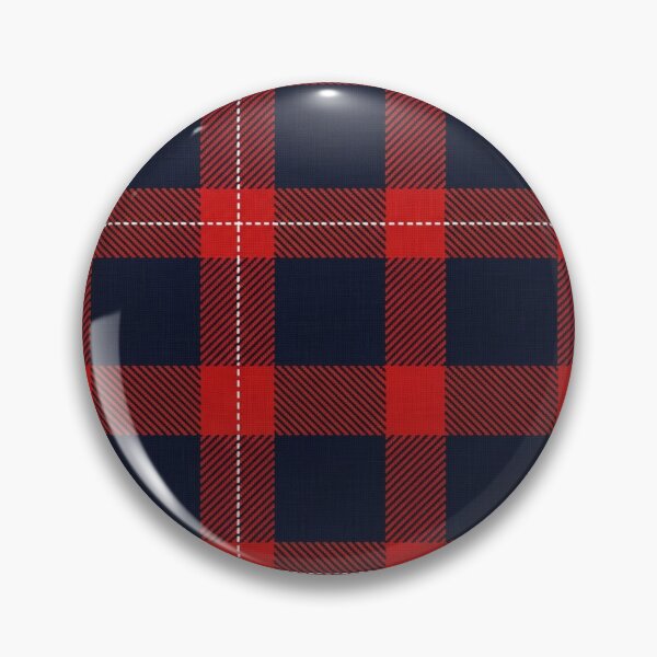 Item preview, Blue, red and white tartan fabric (Classic) designed and sold by Luddau.