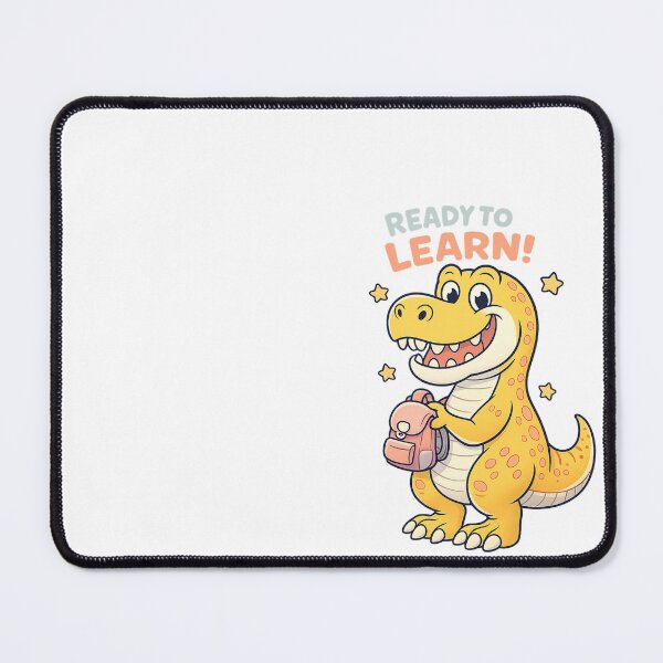Item preview, Ready to Learn Dino Back to School Design designed and sold by SoftSproutstu.