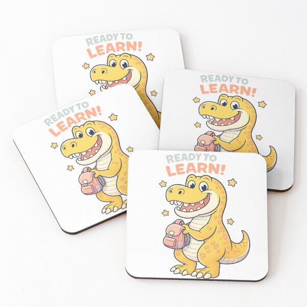 Item preview, Ready to Learn Dino Back to School Design designed and sold by SoftSproutstu.