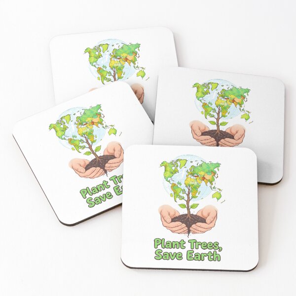 Item preview, Plant Trees Save Earth Global Healing Art designed and sold by Nuvoro Eco Awareness.