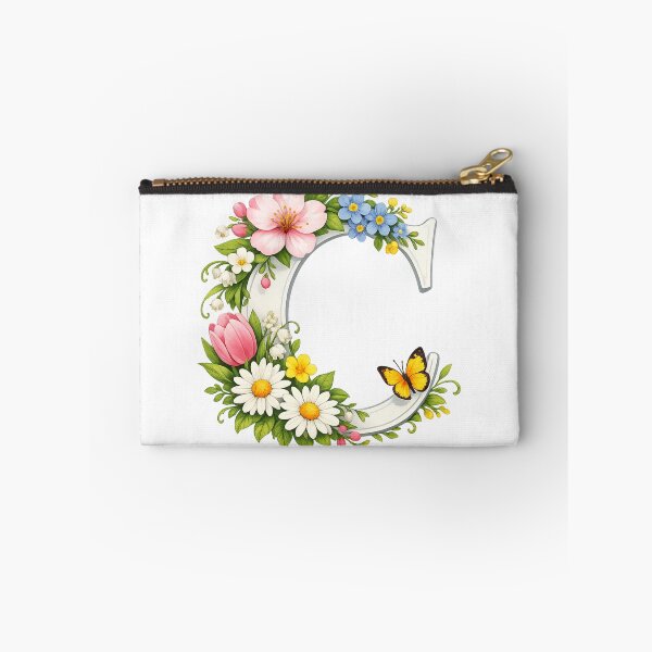 Item preview, Spring magic for Mom – Personalized floral monogram C designed and sold by CoolContent Factory.