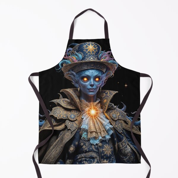 Item preview, The mysterious mistress of the constellation Golden Sun designed and sold by KunstGeist.