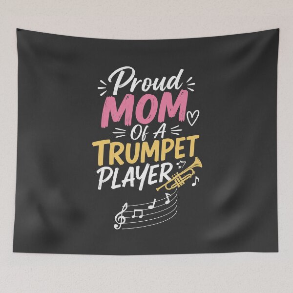 Item preview, Proud Mom Of A Trumpet Player designed and sold by Meandmyshop.