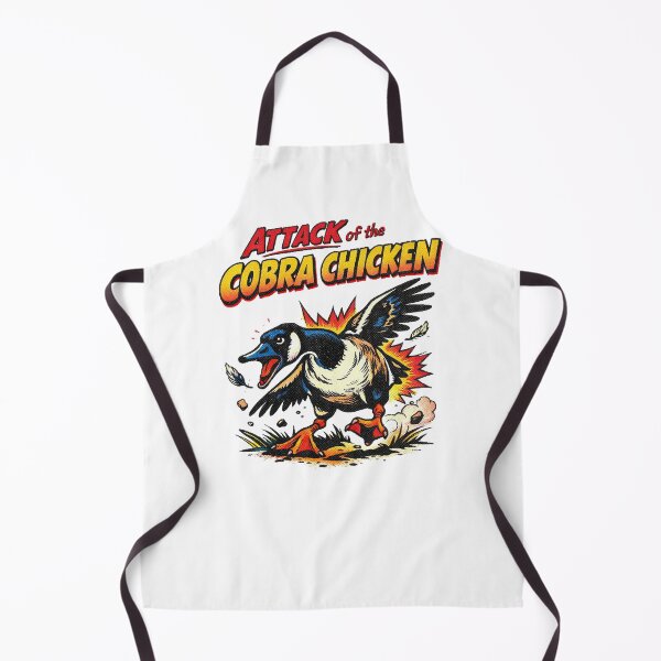 Item preview, Cobra Chicken Attack Funny Canada Goose Comic designed and sold by AntiqueImages.