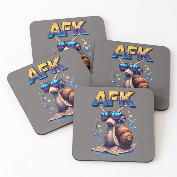 Item preview,  Gaming Gang: AFK Snail - School Offline Aesthetic Streetwear designed and sold by Shift-Bloom.