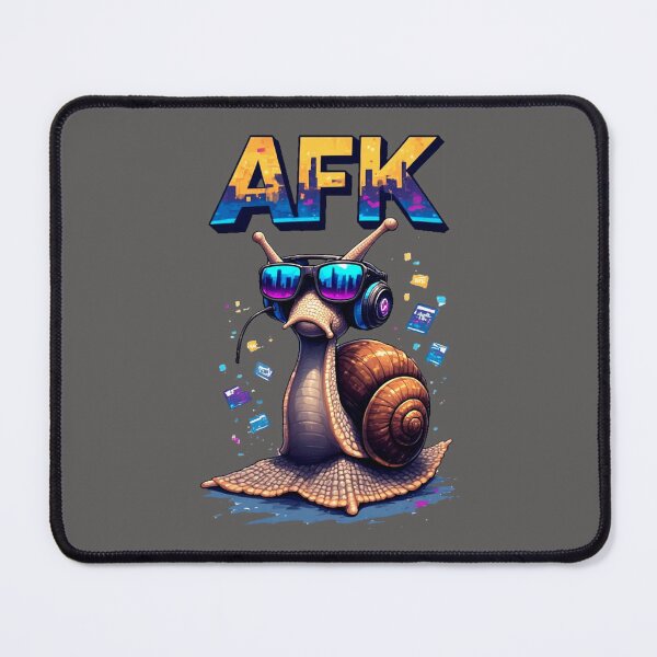 Item preview, Gaming Gang: AFK Snail - School Offline Aesthetic Streetwear designed and sold by Shift-Bloom.