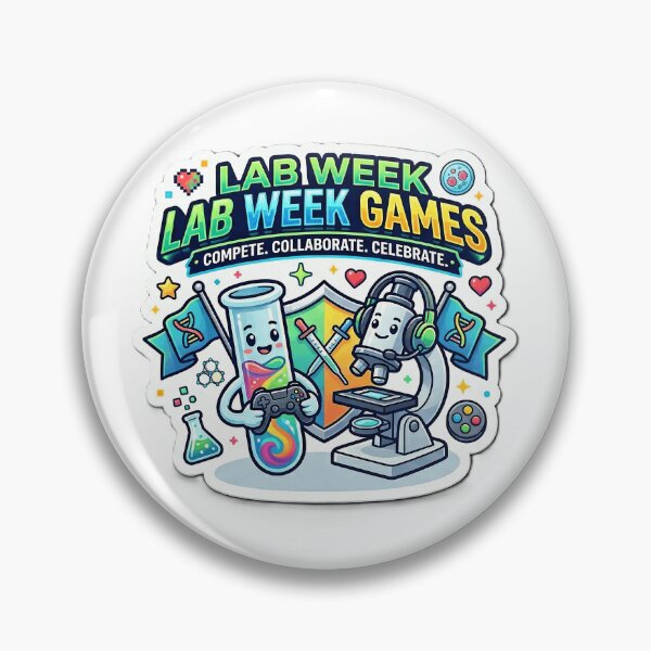 Item preview, Lab Week Games - Funny Medical Laboratory Science Sticker designed and sold by SohibArt.